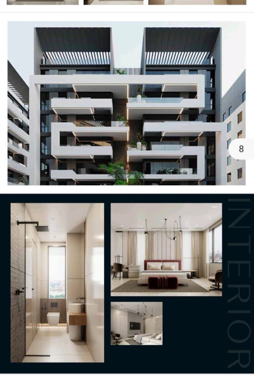 Super Luxury 1bedroom Apartment, Periwinkle Estate, Lekki Phase 1, Lekki, Lagos, Mini Flat (room and Parlour) for Rent