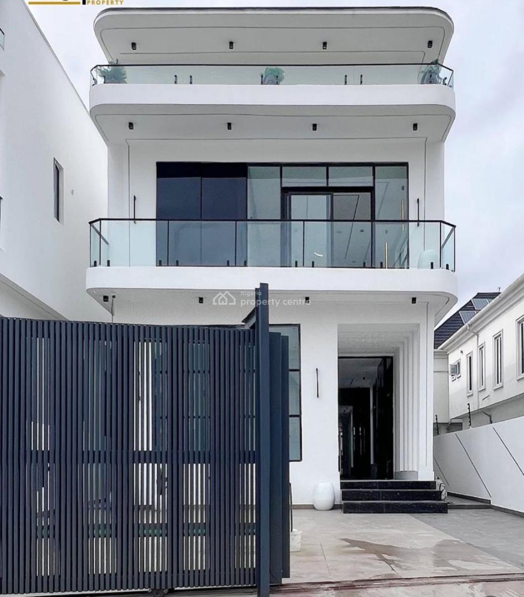 5 Bedroom Fully Detached Duplex with Swimming Pool, Gym/study Room, Chevron Toll Gate Lekki, Lekki, Lagos, Detached Duplex for Sale