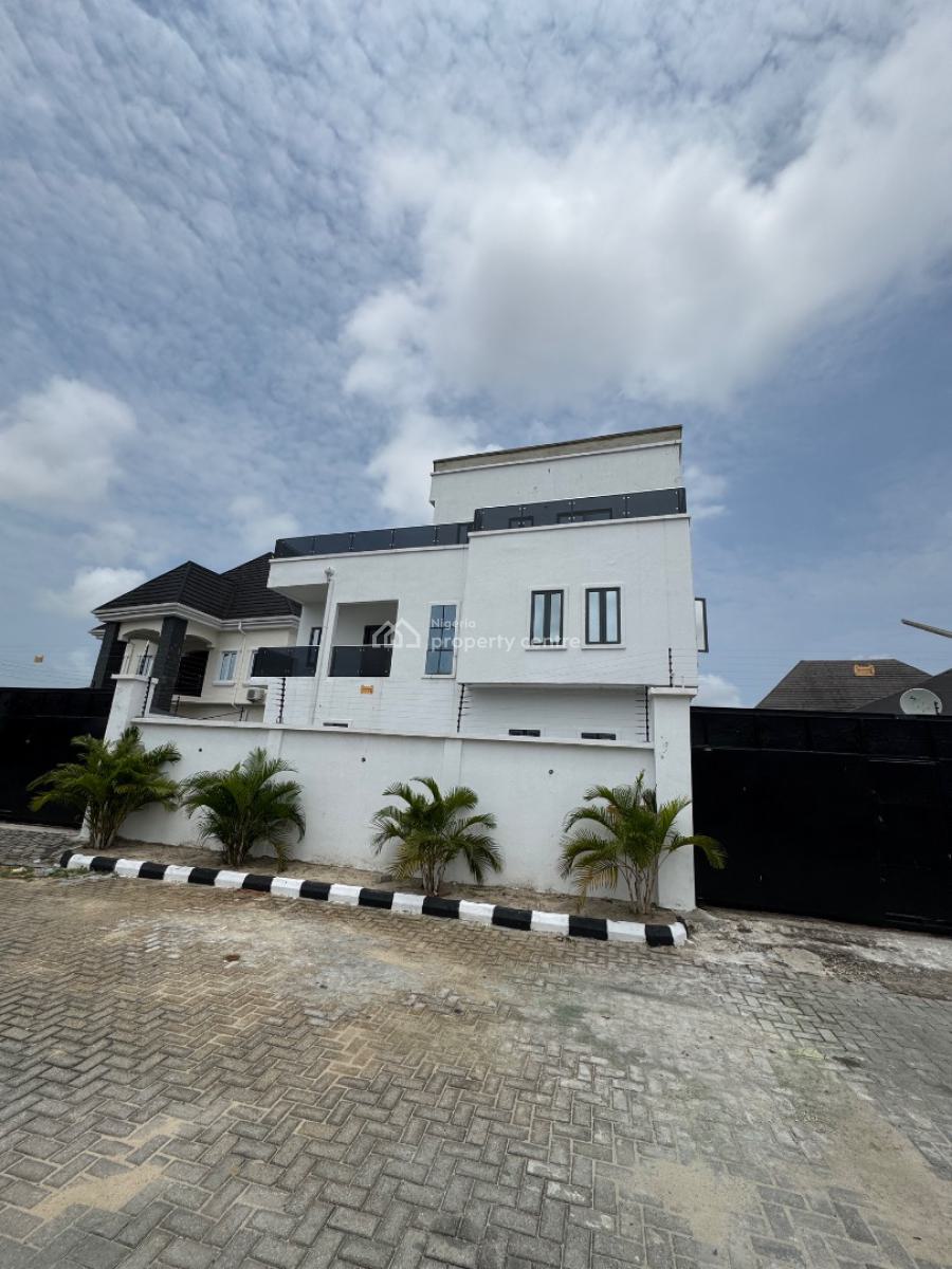 Newly Built 3bedroom Terrace Duplex( 3 Units in a Compound, Sangotedo, Sangotedo, Ajah, Lagos, Terraced Duplex for Rent