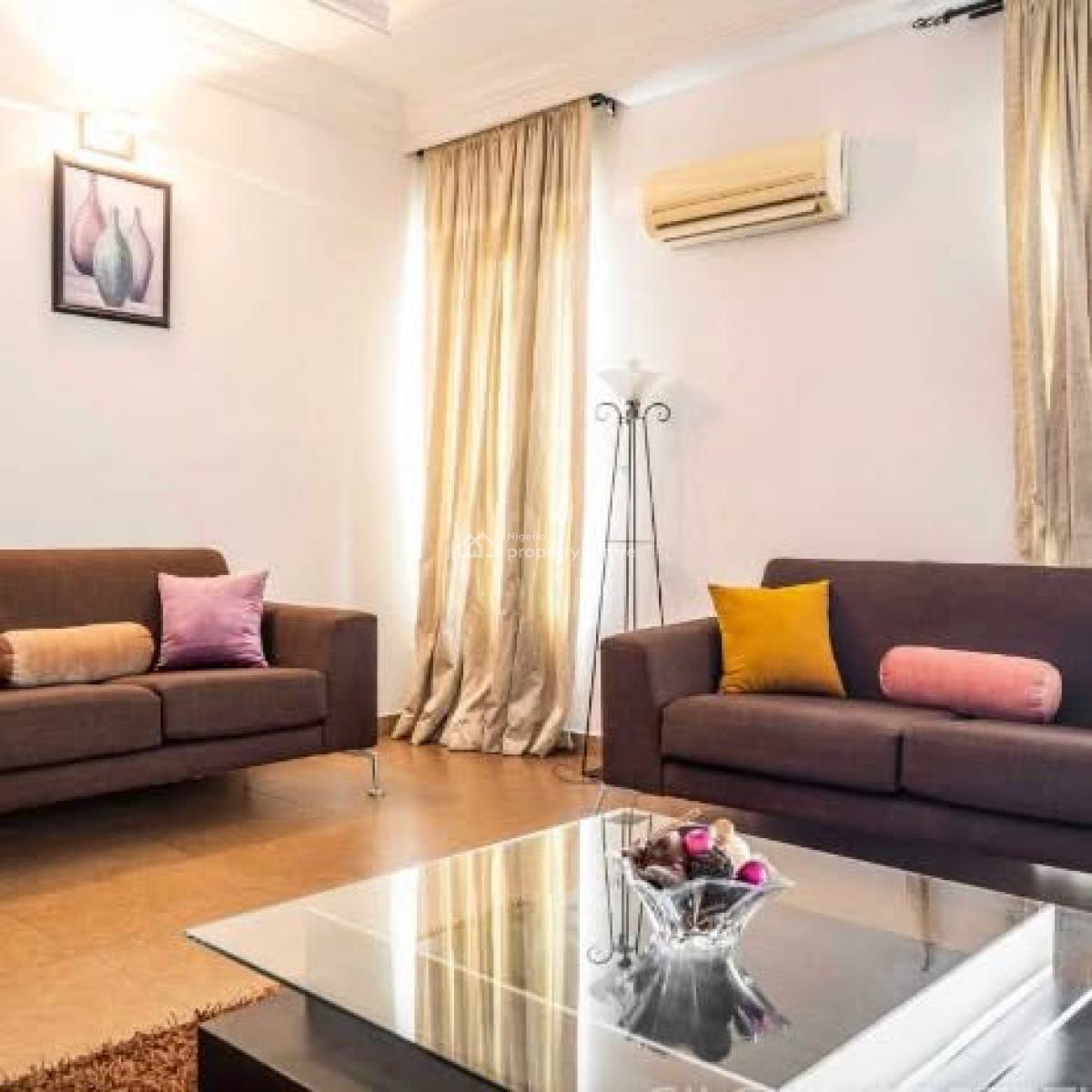 Fully Furnished & Serviced 3-bedroom Maisonette, Lekki Phase 1, Lekki, Lagos, Flat / Apartment for Rent