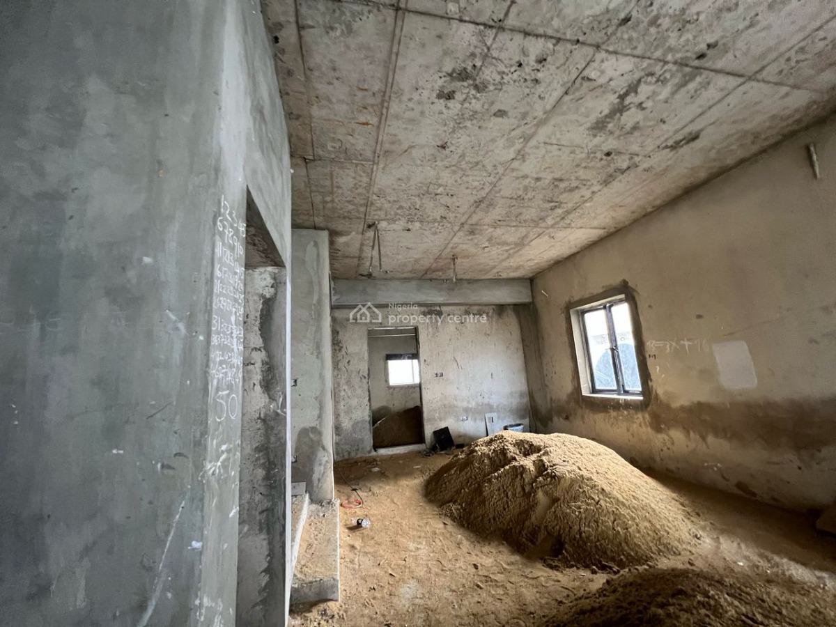This Is a 5 Bedroom Terrace Carcass, Oniru, Victoria Island (vi), Lagos, Terraced Duplex for Sale