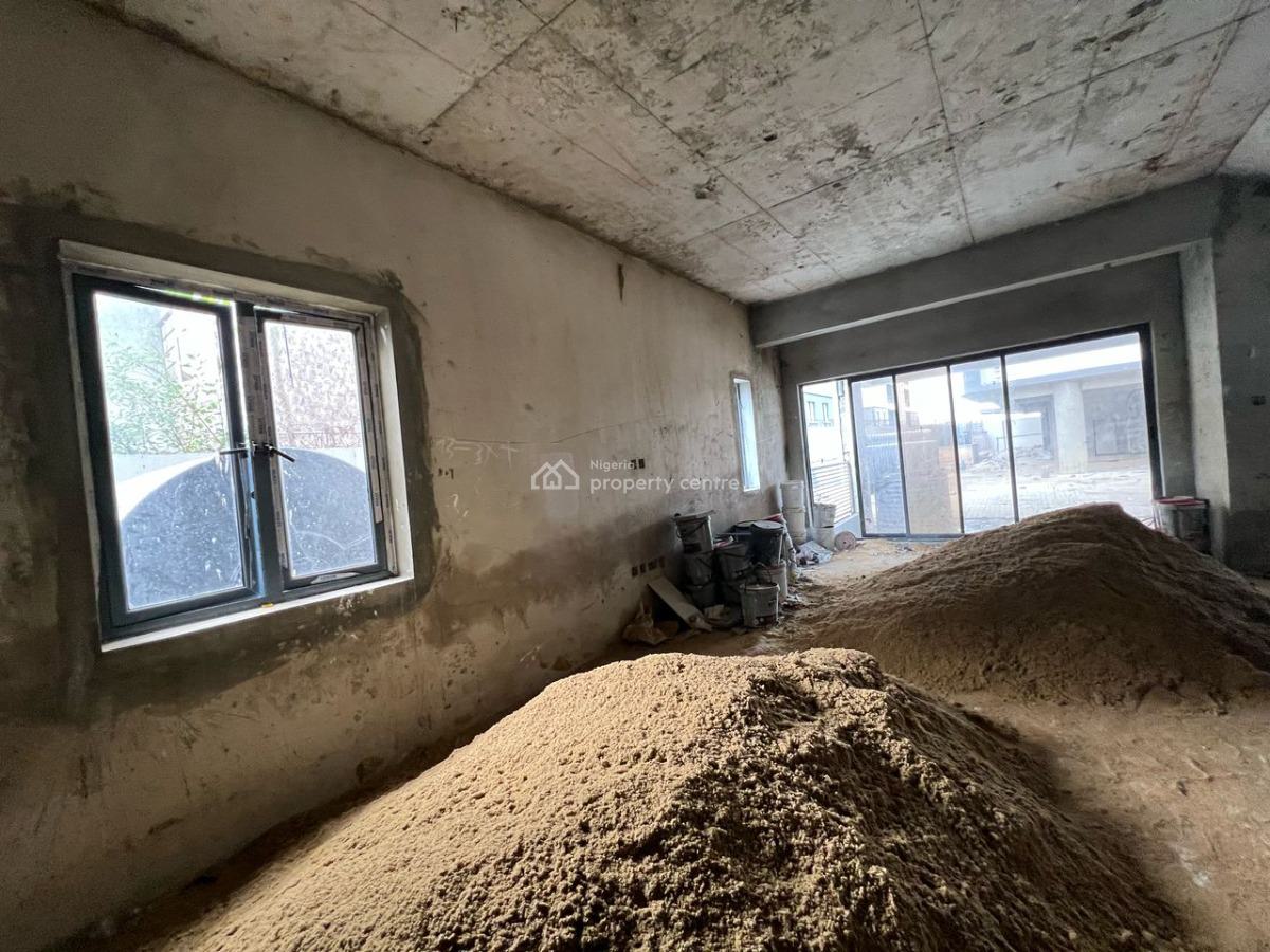 This Is a 5 Bedroom Terrace Carcass, Oniru, Victoria Island (vi), Lagos, Terraced Duplex for Sale