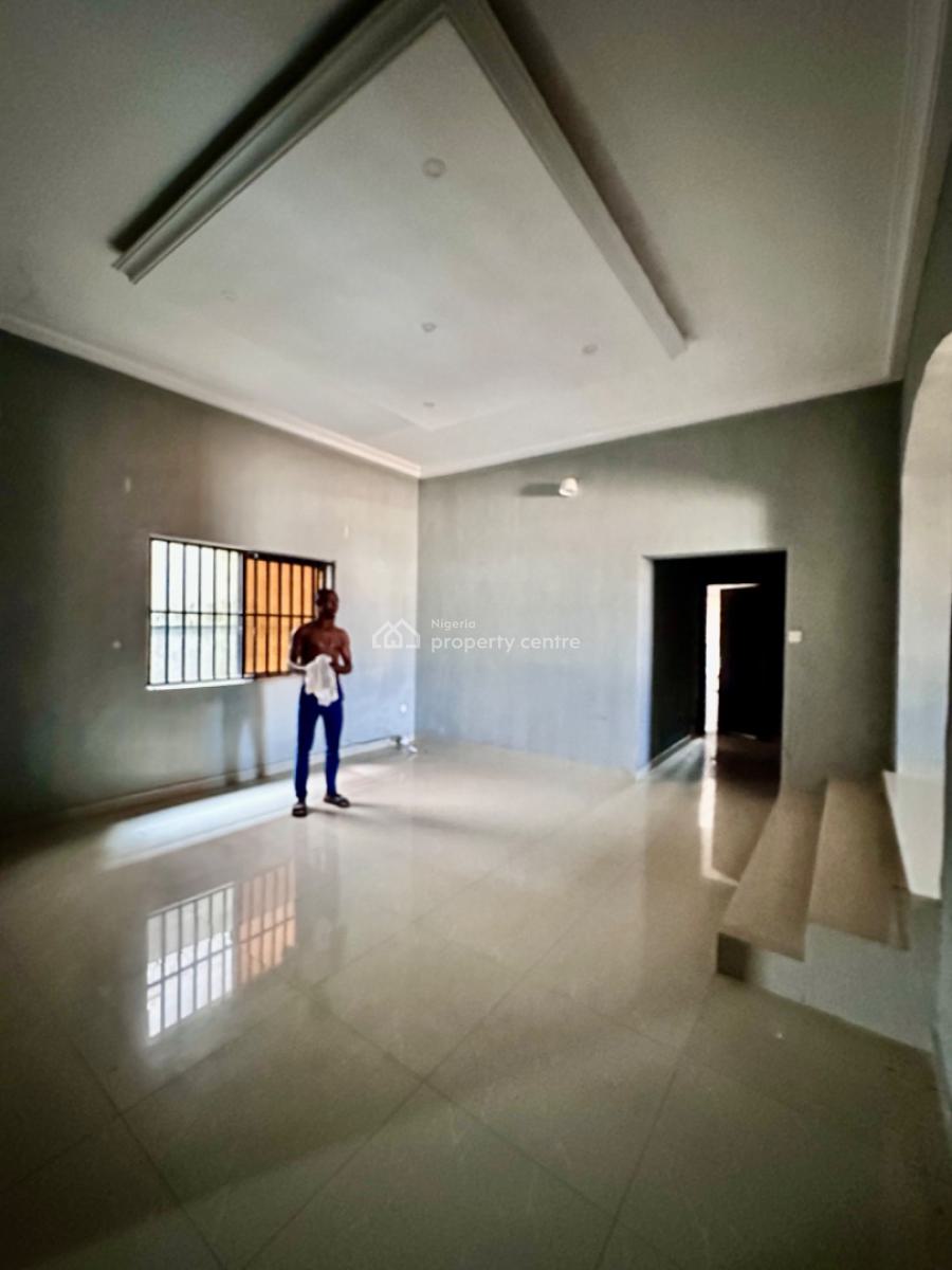 Very Big 3bedroom Apartment with Extra Room, Lekki Conservation Axis By Chevron, Lekki, Lagos, Terraced Bungalow for Rent