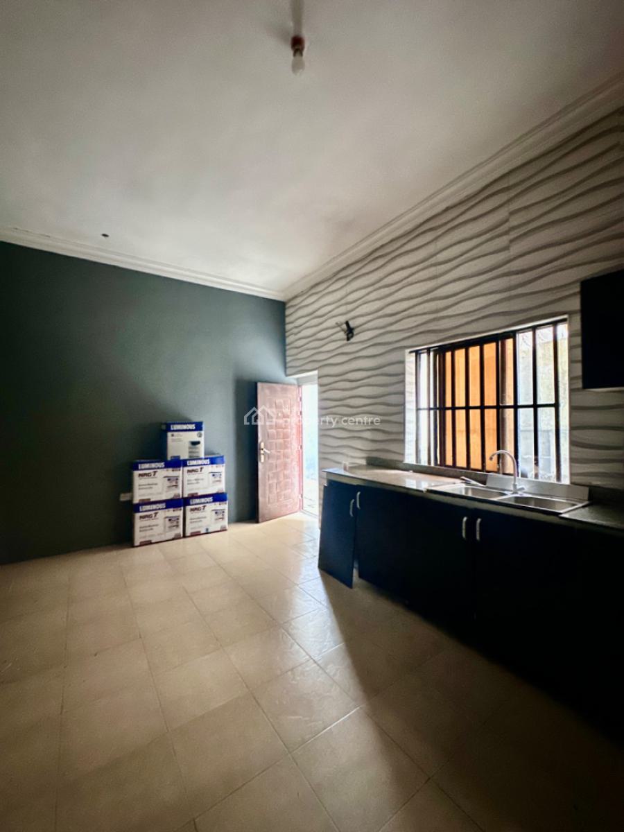 Very Big 3bedroom Apartment with Extra Room, Lekki Conservation Axis By Chevron, Lekki, Lagos, Terraced Bungalow for Rent