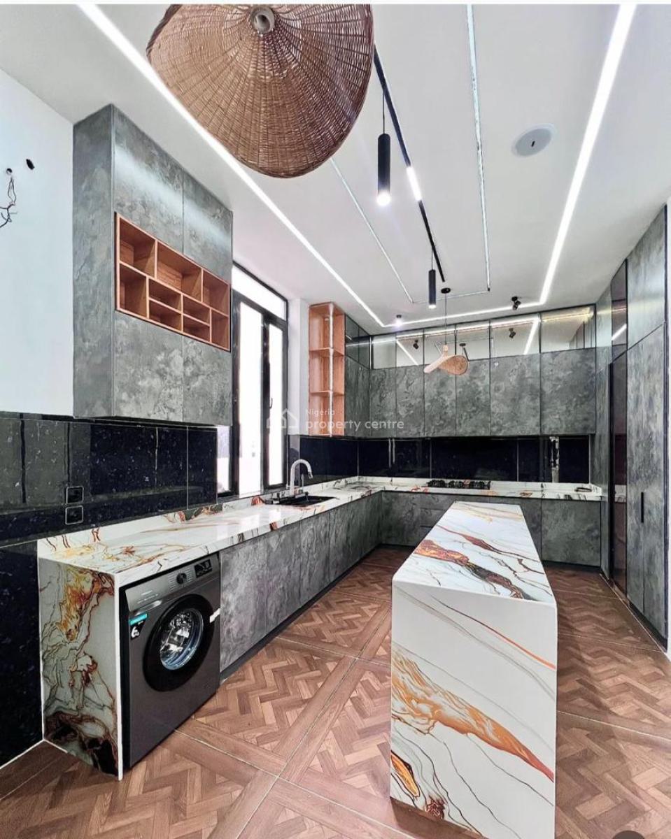 Contemporary 5  Bedroom Fully Detached  Duplex with Bq, Chevron, Lekki, Lagos, Detached Duplex for Sale