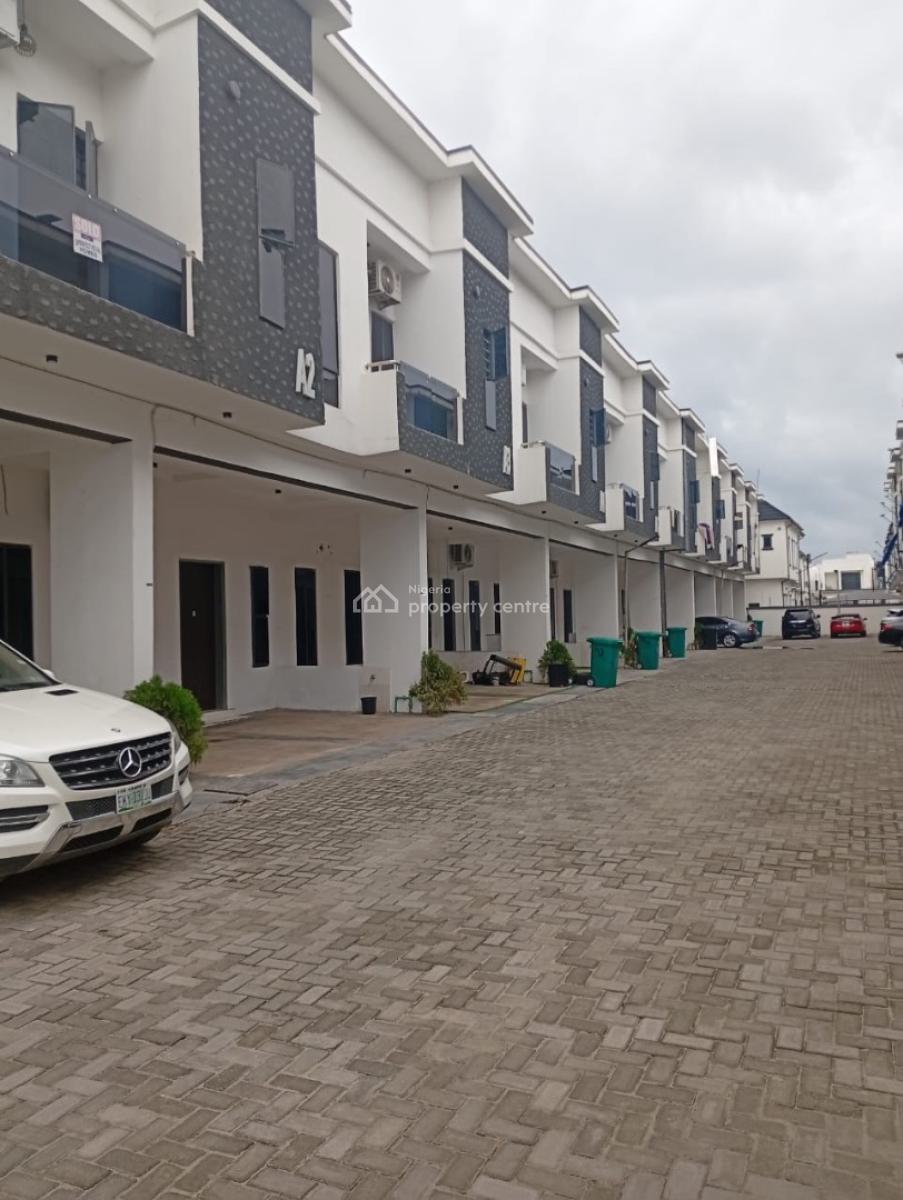 Luxury 4bedroom Terrace Duplex Building Available: Distress, De Alexander, Orchid Road, Chevron, Lekki Lagos, Lekki Phase 1, Lekki, Lagos, Terraced Duplex for Sale