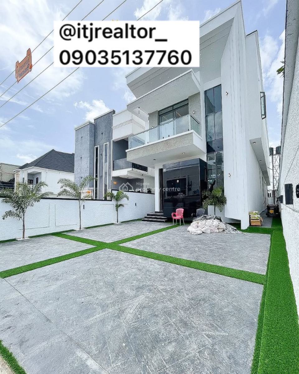 Modern 5 Bedroom Detached Duplex with Swimming Pool and Bq, Ajah, Ajah, Lagos, Detached Duplex for Sale