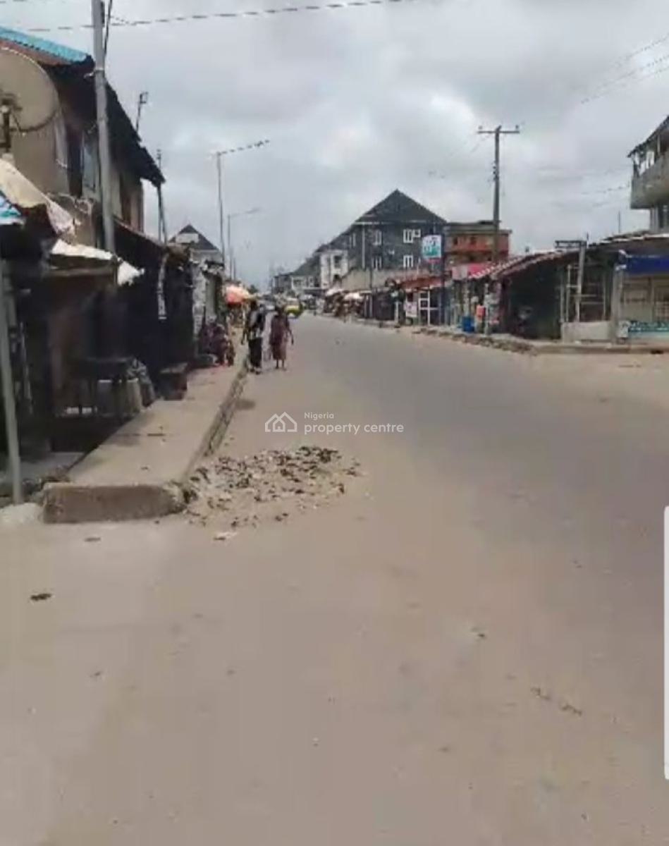Cornerpiece Land Measuring 2 Plots (video Available on Request(, Ogunlana Street Off Ijesha Road, Surulere, Lagos, Mixed-use Land for Sale