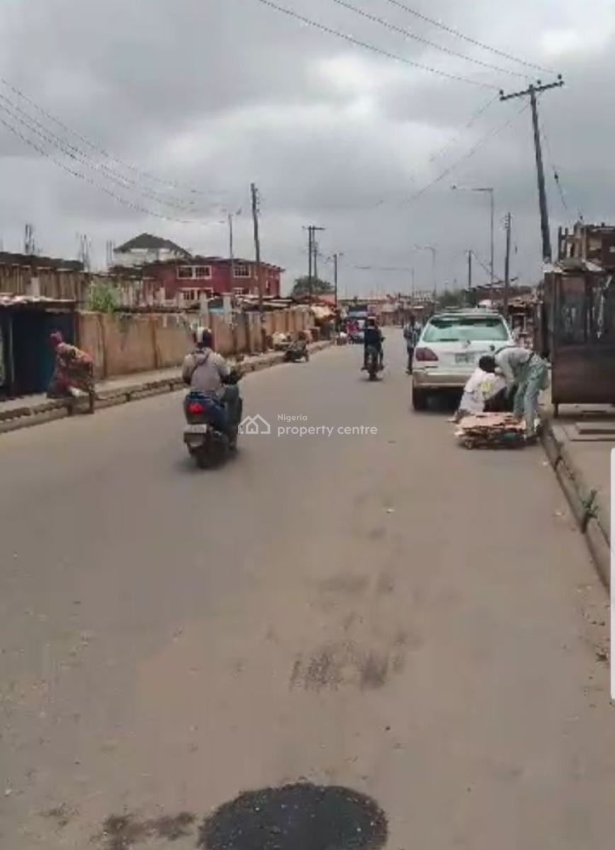 Cornerpiece Land Measuring 2 Plots (video Available on Request(, Ogunlana Street Off Ijesha Road, Surulere, Lagos, Mixed-use Land for Sale