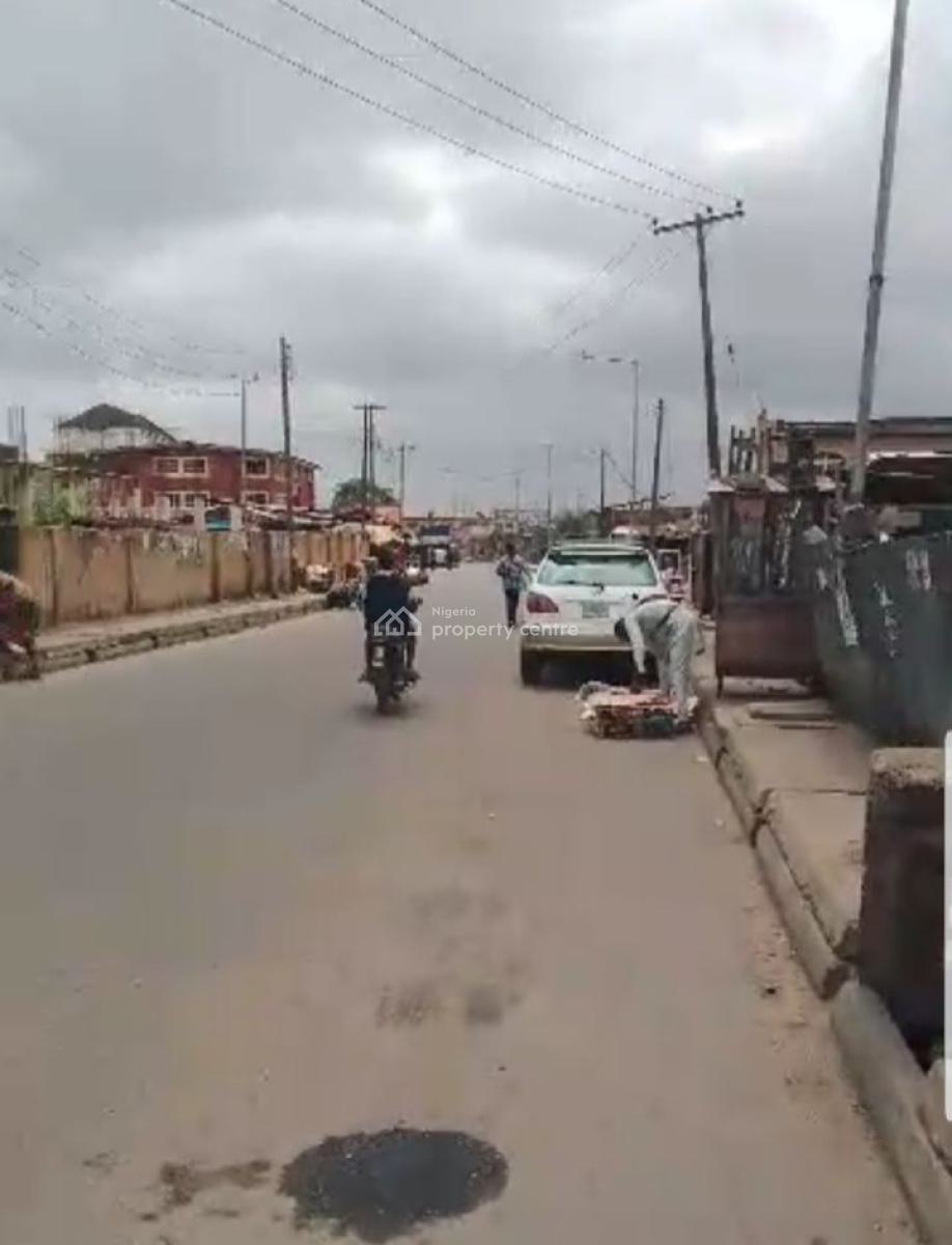 Cornerpiece Land Measuring 2 Plots (video Available on Request(, Ogunlana Street Off Ijesha Road, Surulere, Lagos, Mixed-use Land for Sale