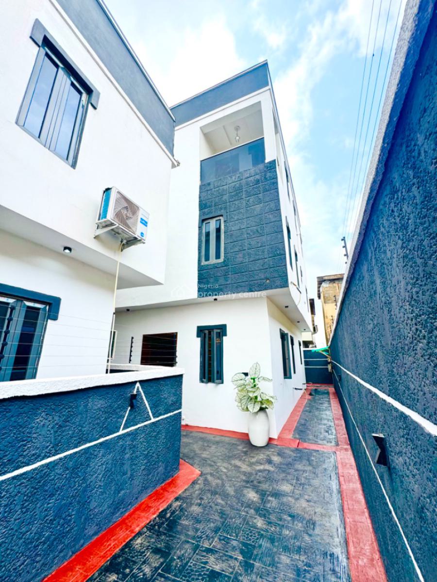 Newly Built 4 Bedroom Semi Detached Duplex in a Secured Environment, Ogba, Ikeja, Lagos, Semi-detached Duplex for Sale