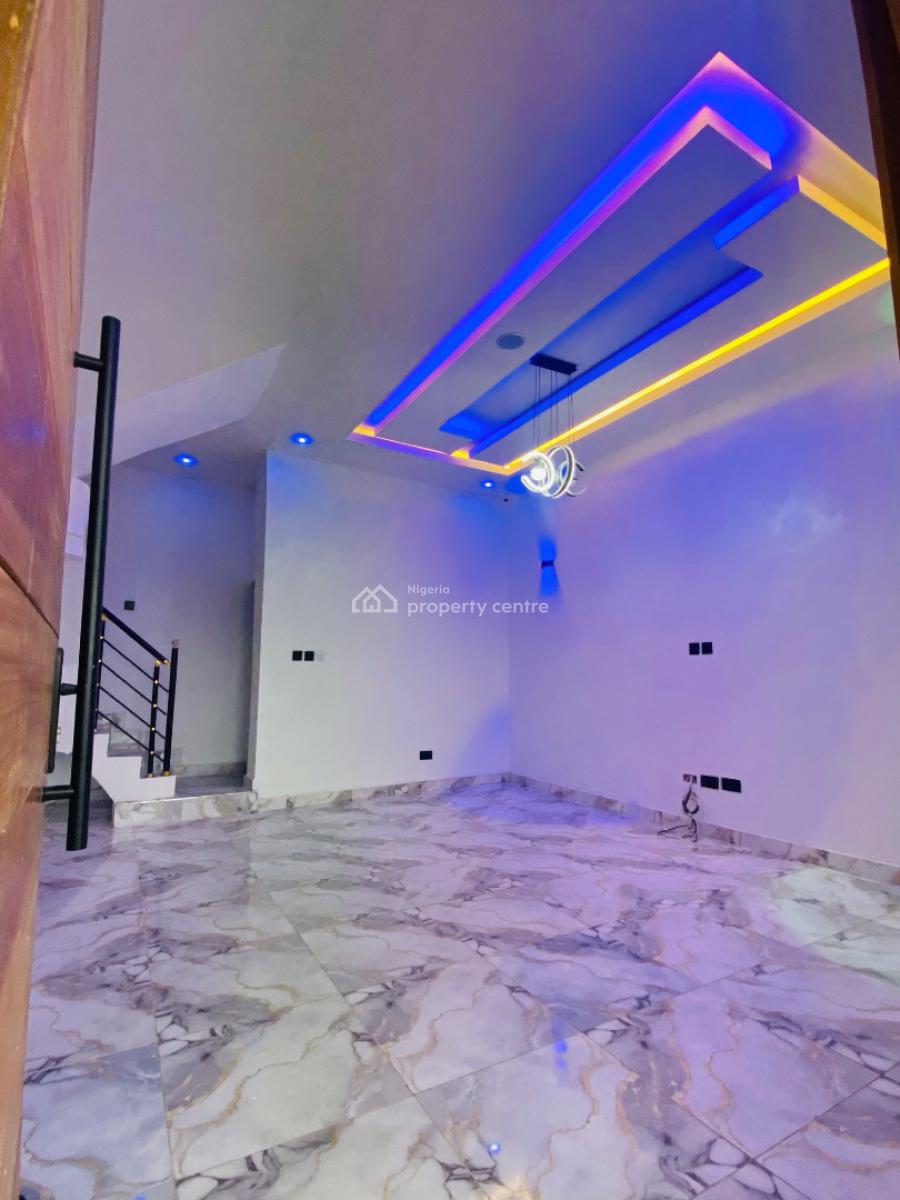 Newly Built 3 Bedroom Terrace Duplex with Bq, Well Finished House, Lbs, Ajah, Lagos, Terraced Duplex for Sale