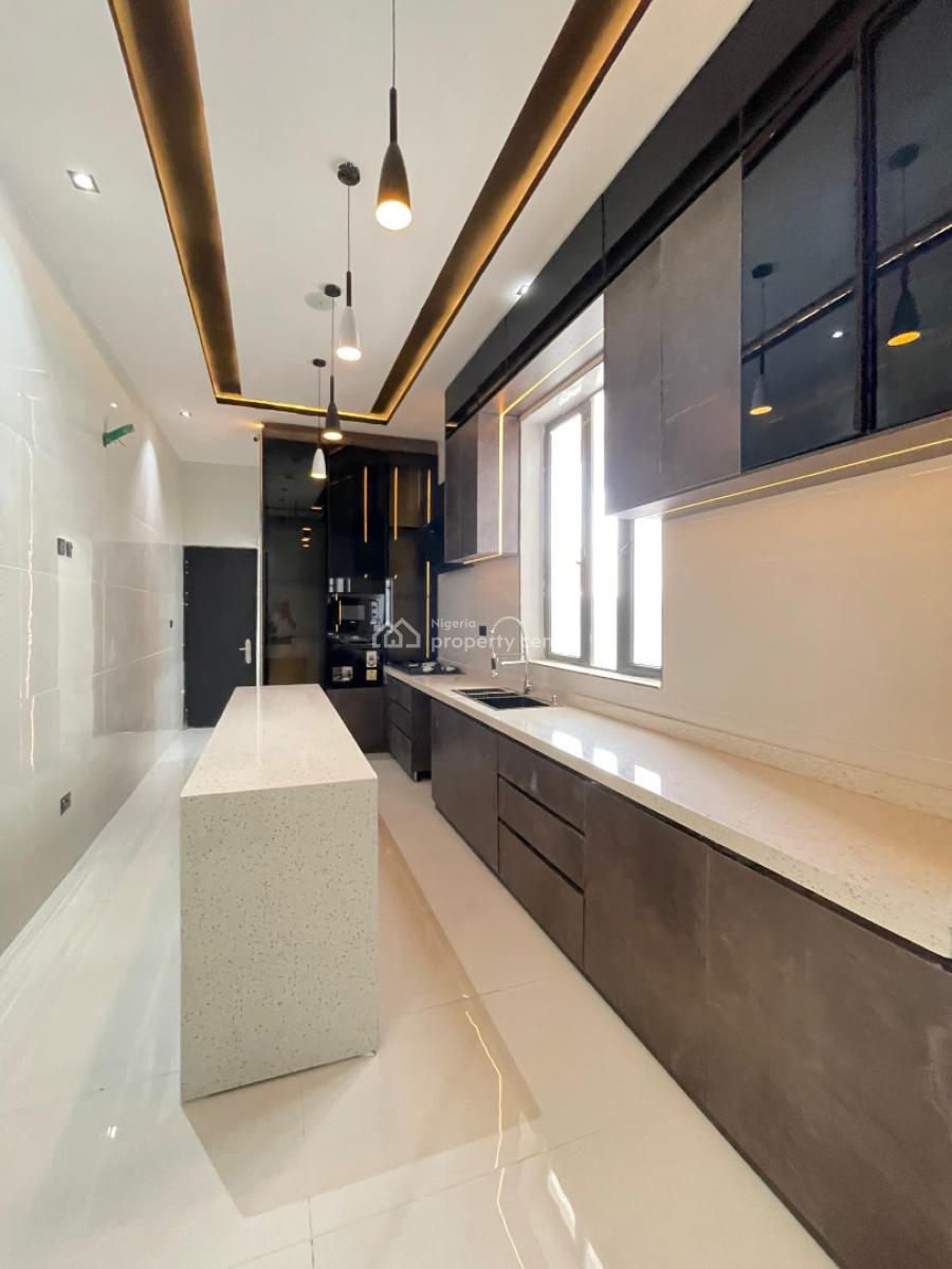 Brand New 5 Bedroom Fully Detached Smart Duplex with Pool, Ajah, Lagos, Detached Duplex for Sale
