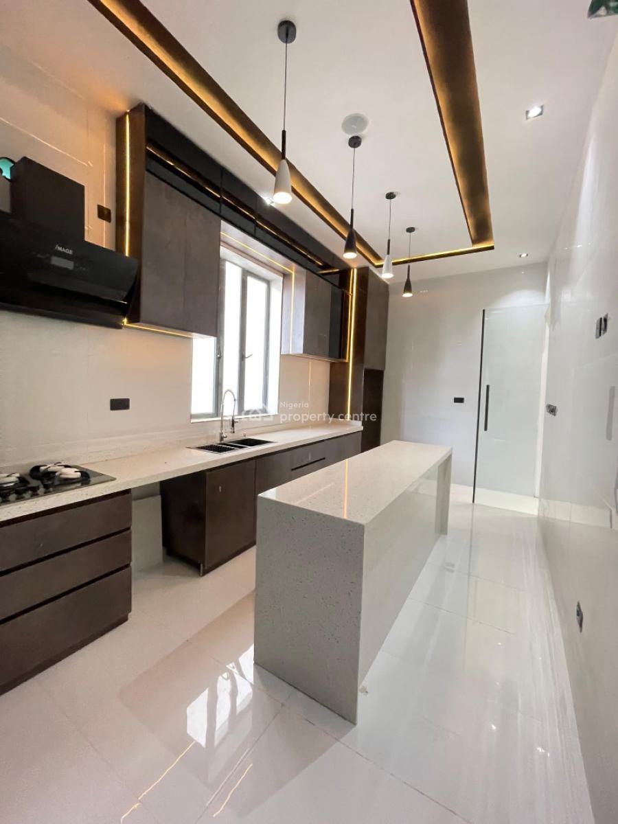 Brand New 5 Bedroom Fully Detached Smart Duplex with Pool, Ajah, Lagos, Detached Duplex for Sale