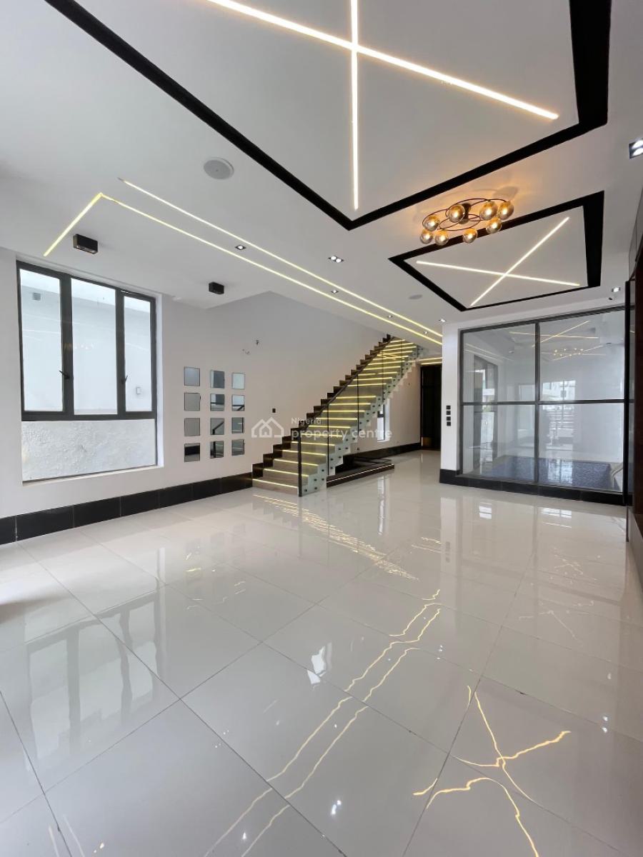 Brand New 5 Bedroom Fully Detached Smart Duplex with Pool, Ajah, Lagos, Detached Duplex for Sale