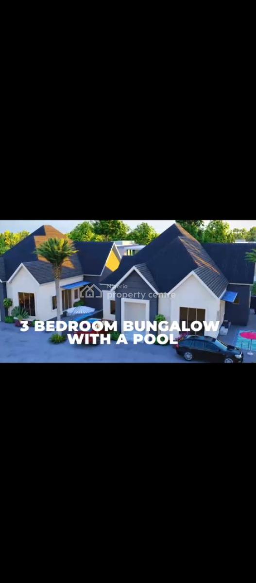 Luxury 3 Bedroom Bungalow with Pool, *lekki Avana Phase 2*5 Minutes From New International Airport *, Ibeju Lekki, Lagos, Detached Duplex for Sale