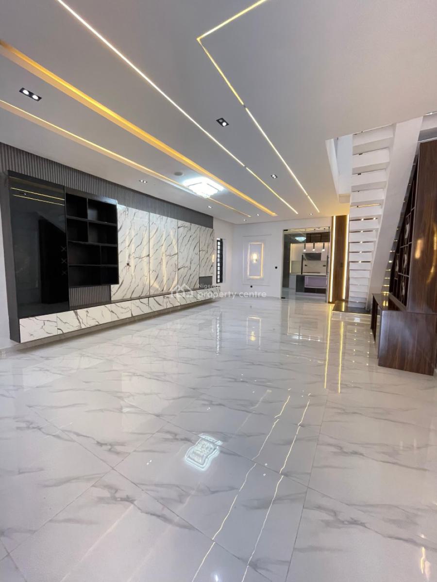 Brand New 5 Bedroom Fully Detached Smart Duplex with Pool, Ajah, Lagos, Detached Duplex for Sale