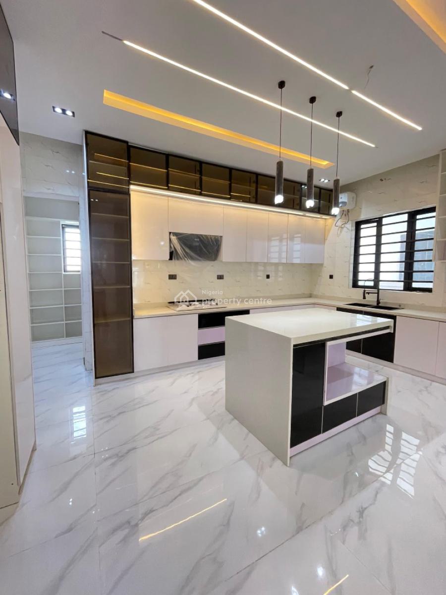 Brand New 5 Bedroom Fully Detached Smart Duplex with Pool, Ajah, Lagos, Detached Duplex for Sale