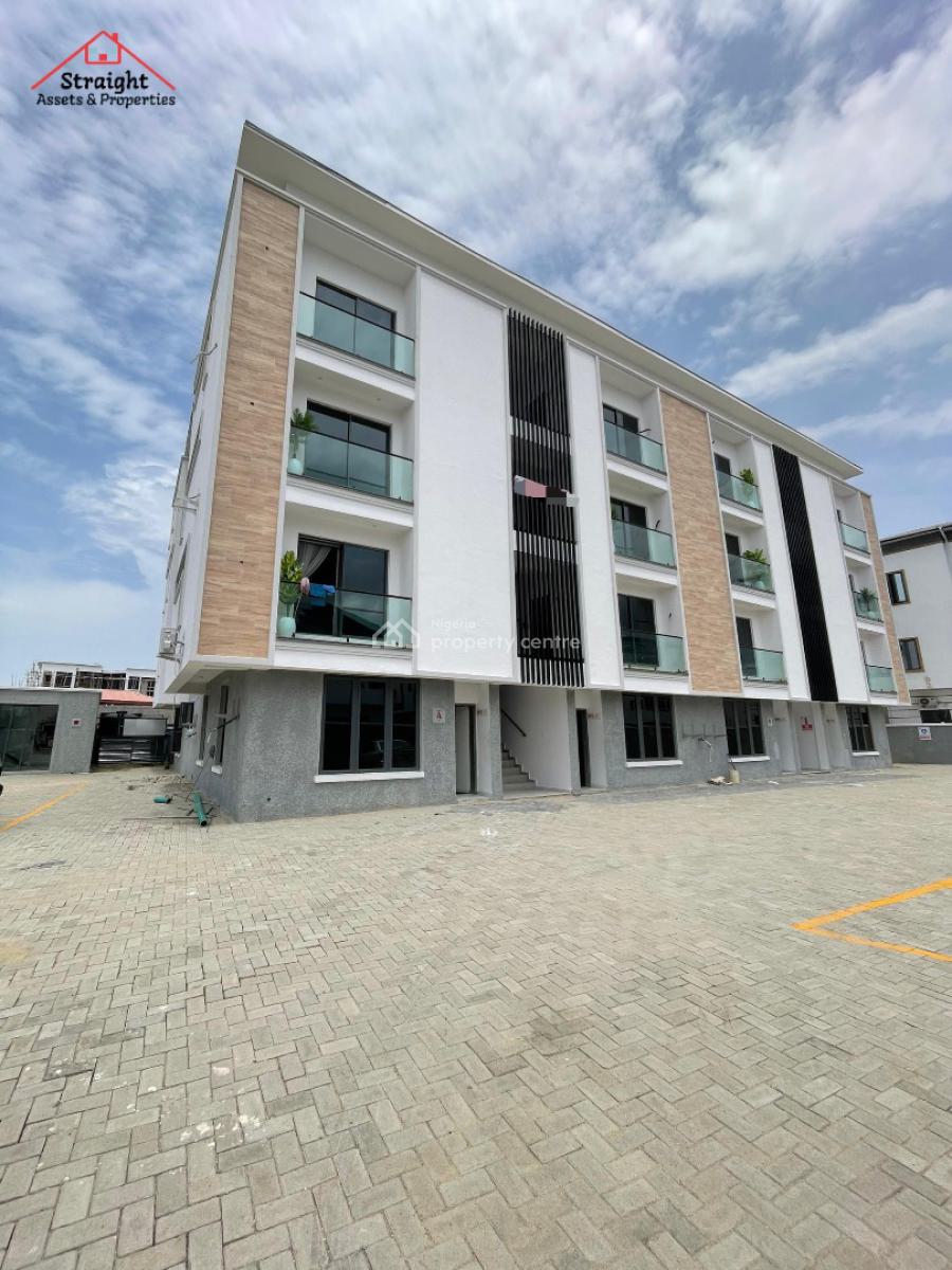 Lovely 2 Bedrooms Apartment with a Gym in Chevron, Chevron Axis., Lekki Expressway, Lekki, Lagos, Block of Flats for Sale