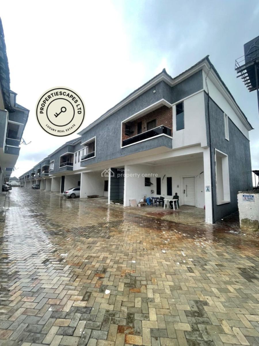 Affordable 4 Bedroom Terraced Duplex with Pool., Orchid Road, Lekki, Lagos, Terraced Duplex for Sale