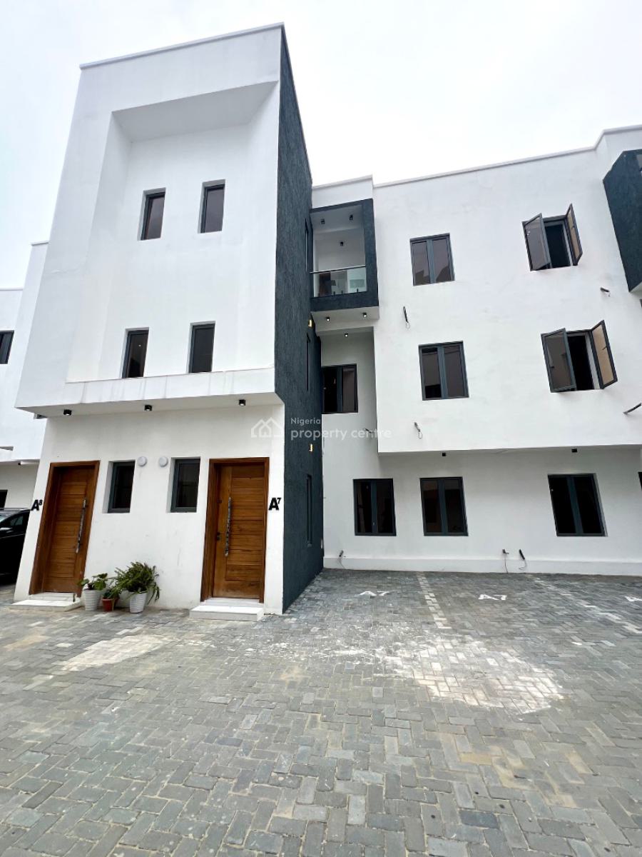 Beautiful 4bedroom Terrace Duplex with a Bq, Lekki Phase 1, Lekki, Lagos, House for Sale