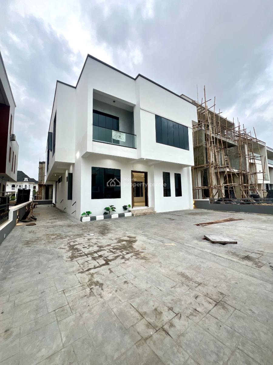 Well Finished 5bedroom Fully Detached Duplex with a Bq, Private Pool a, Ikota, Lekki, Lagos, House for Sale