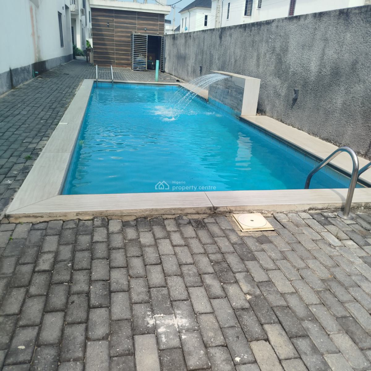 Nice 4 Bedroom Terrace Duplex with Swimming Pool, Royal Pine Estate, Lekki Expressway, Lekki, Lagos, Terraced Duplex for Sale