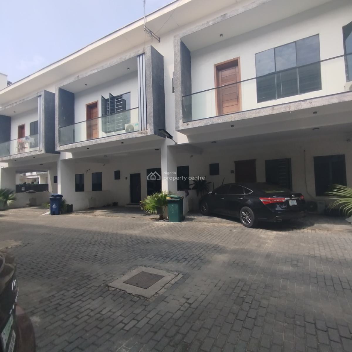 Nice 4 Bedroom Terrace Duplex with Swimming Pool, Royal Pine Estate, Lekki Expressway, Lekki, Lagos, Terraced Duplex for Sale