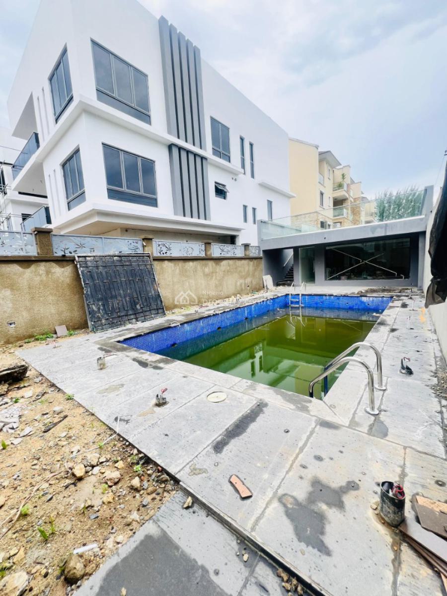 Alluring 6 Bedroom Fully Detached Duplex Plus Pool & Bq, Ikoyi, Lagos, Detached Duplex for Sale