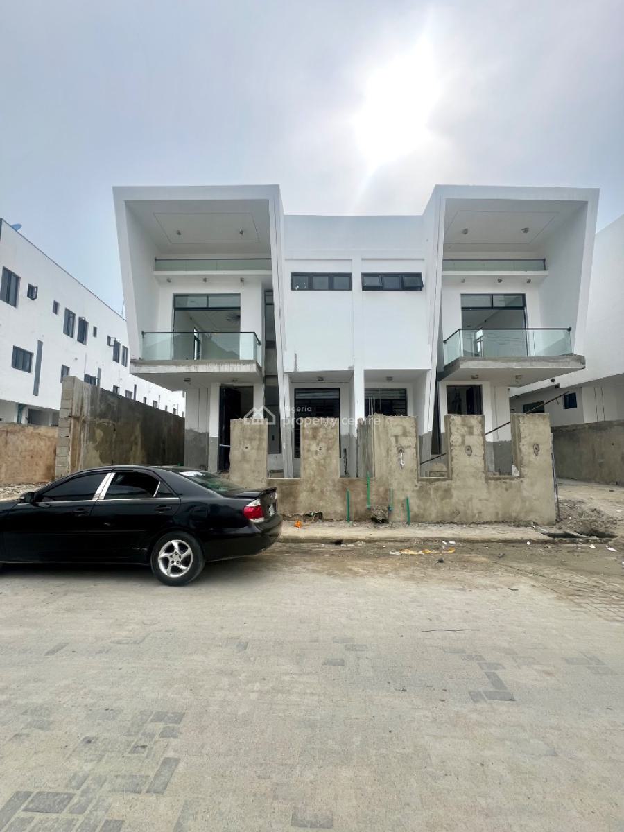 Well-built 4bedroom Semi Detached Duplex with Bq in Orchid, Orchid Road, Lekki Phase 2, Lekki, Lagos, House for Sale