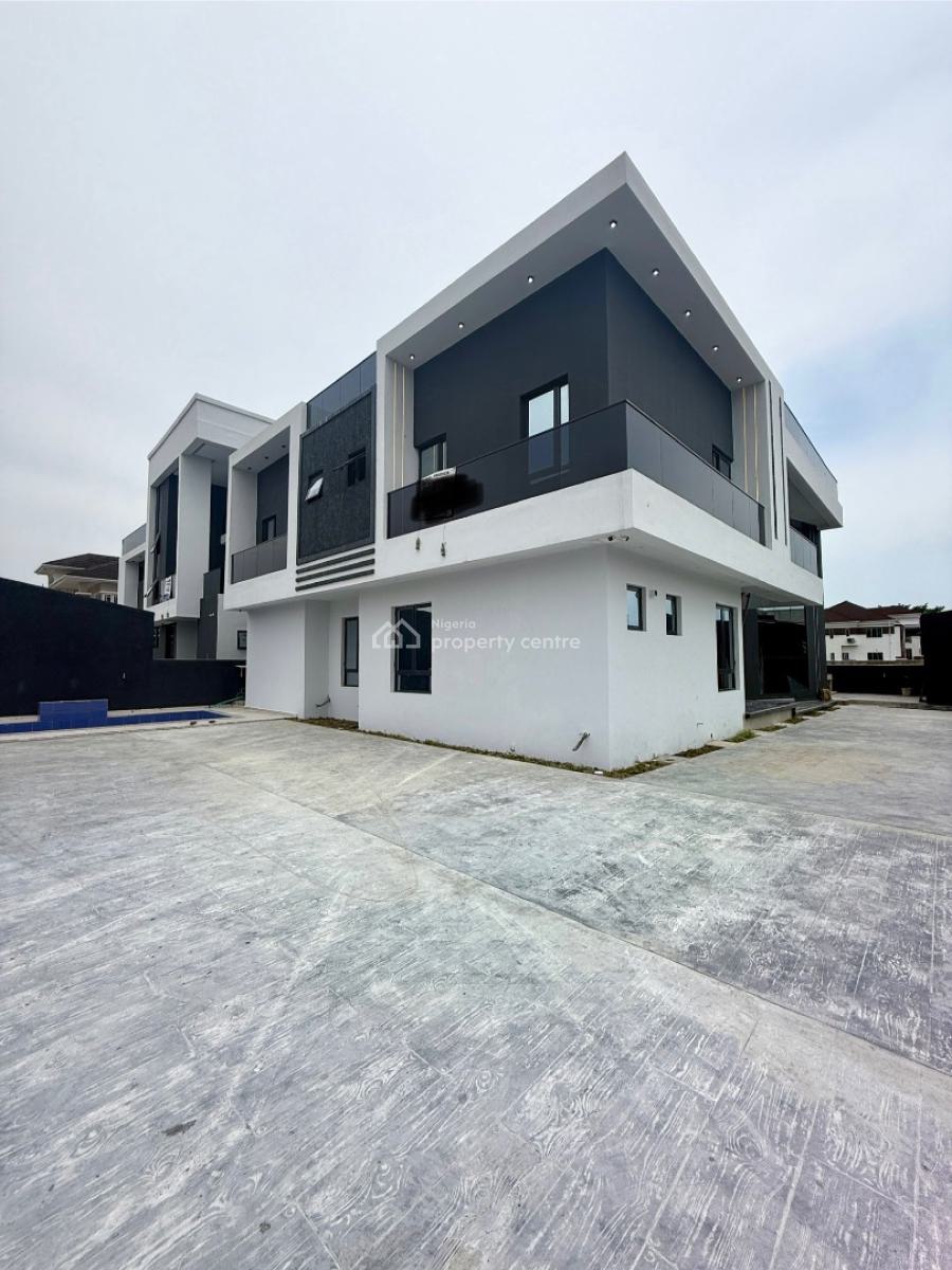 Well-built 5bedroom Fully Detached Duplex with a Pool, Cinema and a Bq, Ajah, Lagos, House for Sale