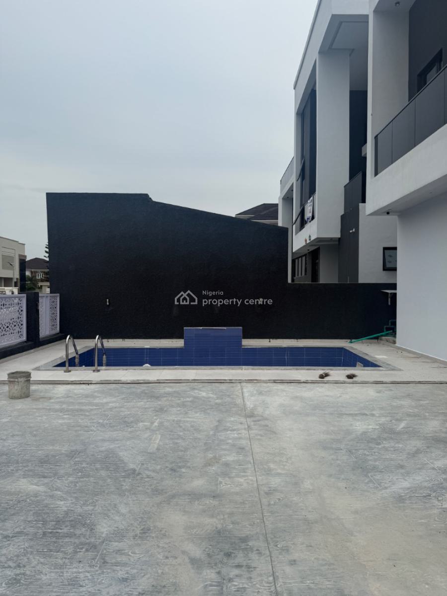 Well-built 5bedroom Fully Detached Duplex with a Pool, Cinema and a Bq, Ajah, Lagos, House for Sale