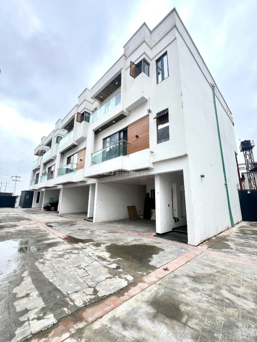 Newly 4bedroom Terrace Duplex with a Bq, Ikate, Lekki, Lagos, House for Sale