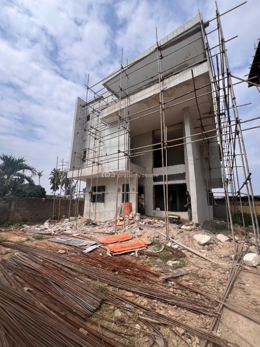 5 Bedroom Fully Detached Duplex + 1 Bq, Less Than 10 Minutes From Mutula Mohammed International Airport, Maryland, Lagos, Detached Duplex for Sale