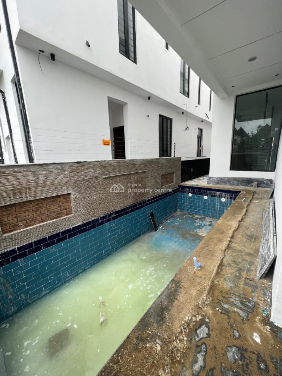 Luxury  5 Bedroom Fully Detached Duplex with a Bq & Pool, Chevron Toll Gate, Orchid Road, Lekki, Lagos, Detached Duplex for Sale