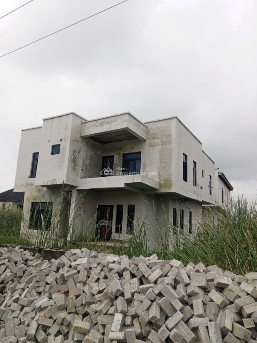 4 Bedroom Duplex Stand Along Building in Sangotedo, Sangotedo, Ajah, Lagos, Detached Duplex for Sale