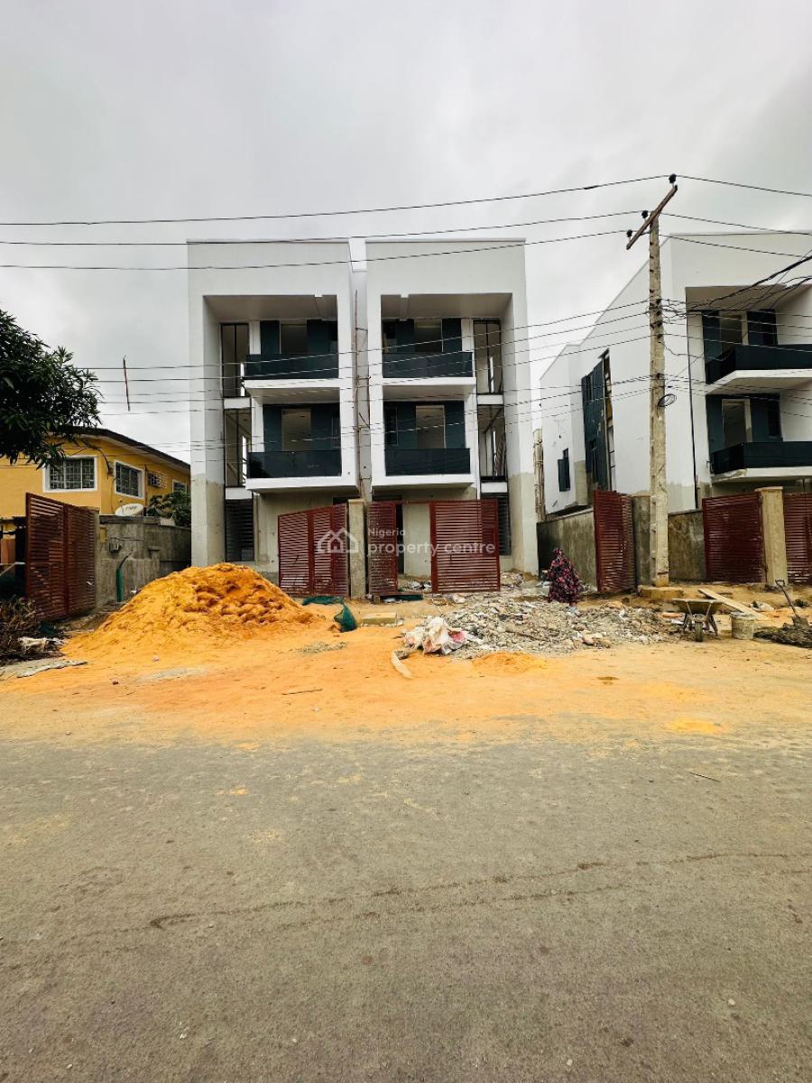 Newly Built 4 Bedroom Semi Detached Duplex with Bq in a Prime Estate, Adeniyi Jones, Adeniyi Jones, Ikeja, Lagos, Semi-detached Duplex for Sale
