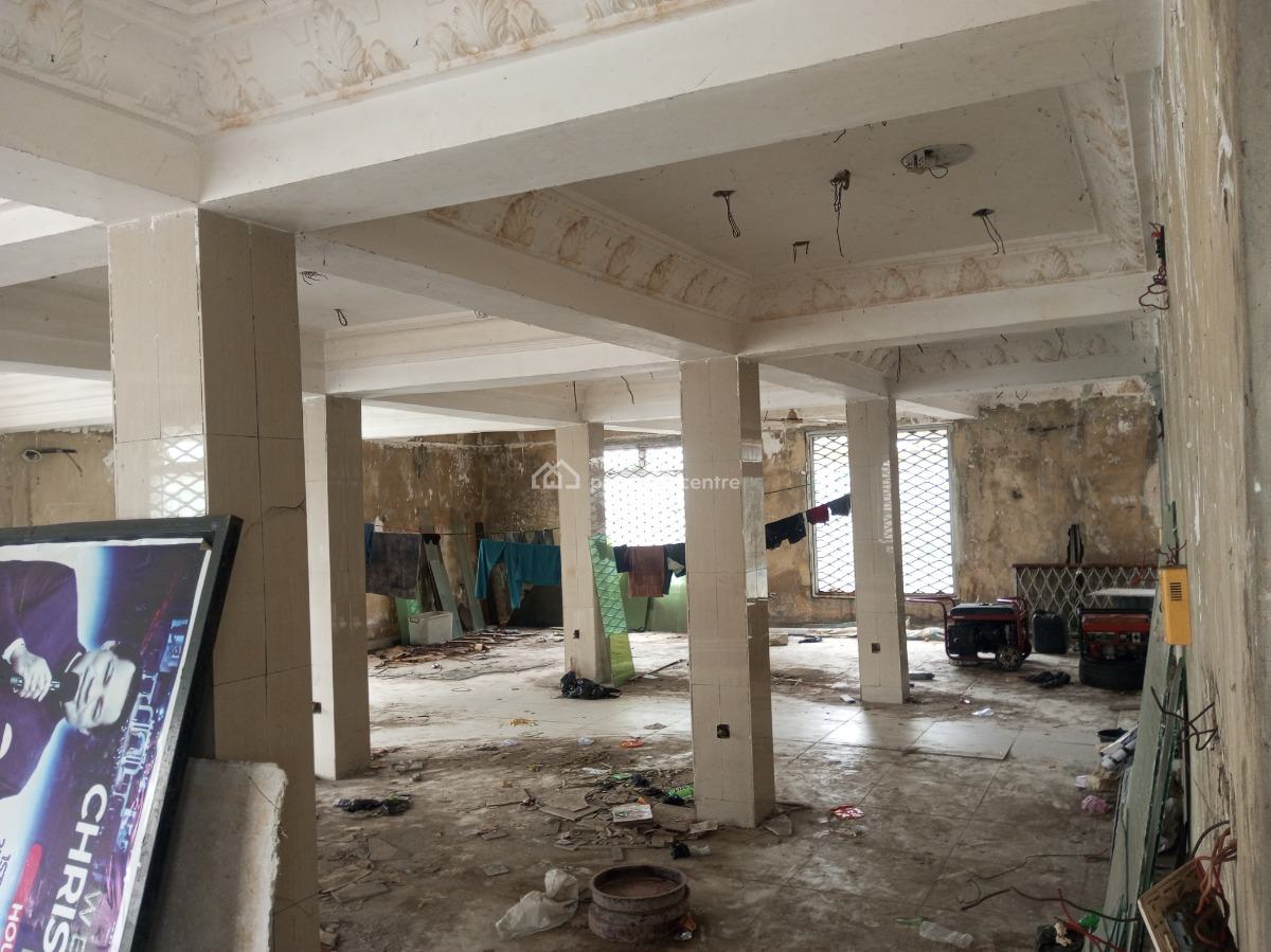 Big Space Hall Directly Facing The Road, Ado, Ajah, Lagos, Hall for Rent