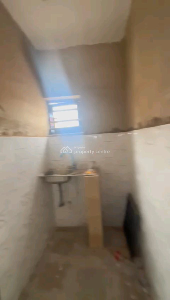 a Standard and Decent Roomself Con, Upstairs with Pop, New Garage, Bariga, Shomolu, Lagos, Self Contain (single Rooms) for Rent