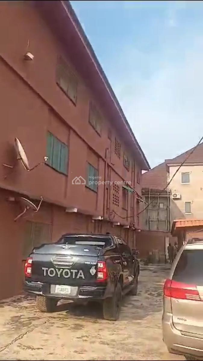 Block of 6 Flats with 3 Room Bq, Gated Street Off Ijaiye Road Ifako Ijaiye,ojokoro Lcda Lagos State. Go, Ojokoro, Ifako-ijaiye, Lagos, Block of Flats for Sale