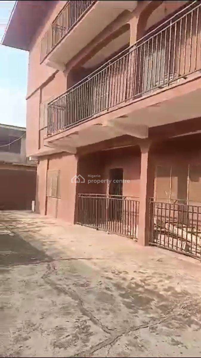 Block of 6 Flats with 3 Room Bq, Gated Street Off Ijaiye Road Ifako Ijaiye,ojokoro Lcda Lagos State. Go, Ojokoro, Ifako-ijaiye, Lagos, Block of Flats for Sale