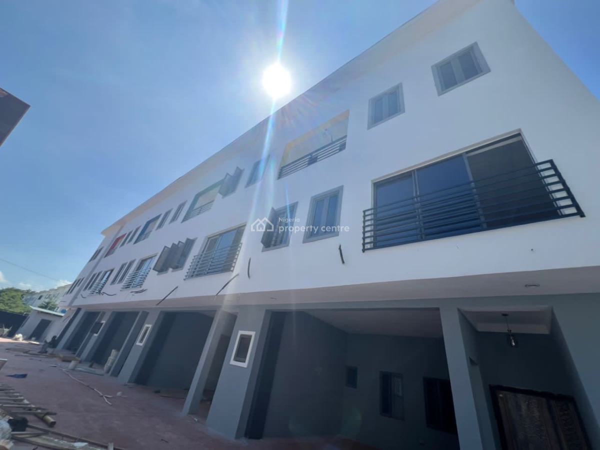 4 Units of Newly Built 4-bedroom Terraces + Bq, Dr. Howard Edafe Street, Salem, Lekki, Lagos, Terraced Duplex for Sale