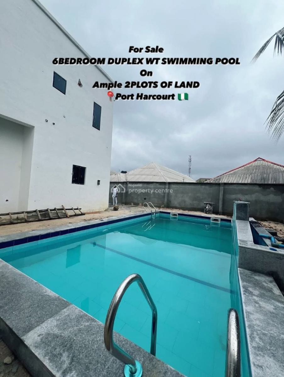 Luxurious 6 Bedroom Duplex with Swimming, Mercy Land Extension Off Nta Road, Rumuigbo, Port Harcourt, Rivers, Detached Duplex for Sale