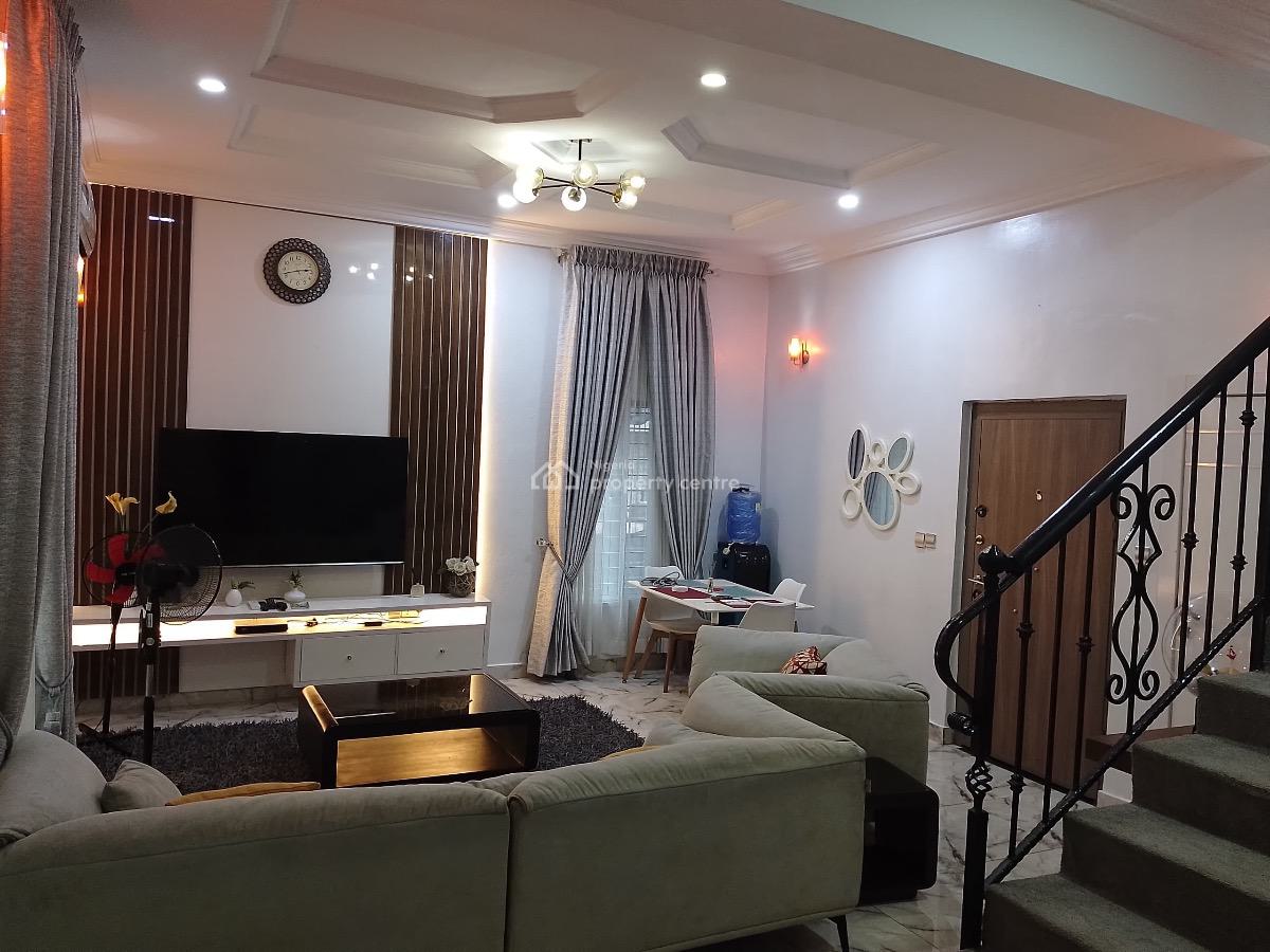 New and Fully Furnished 4 Bedroom Semi Detached Duplex, Allen, Ikeja, Lagos, House for Rent
