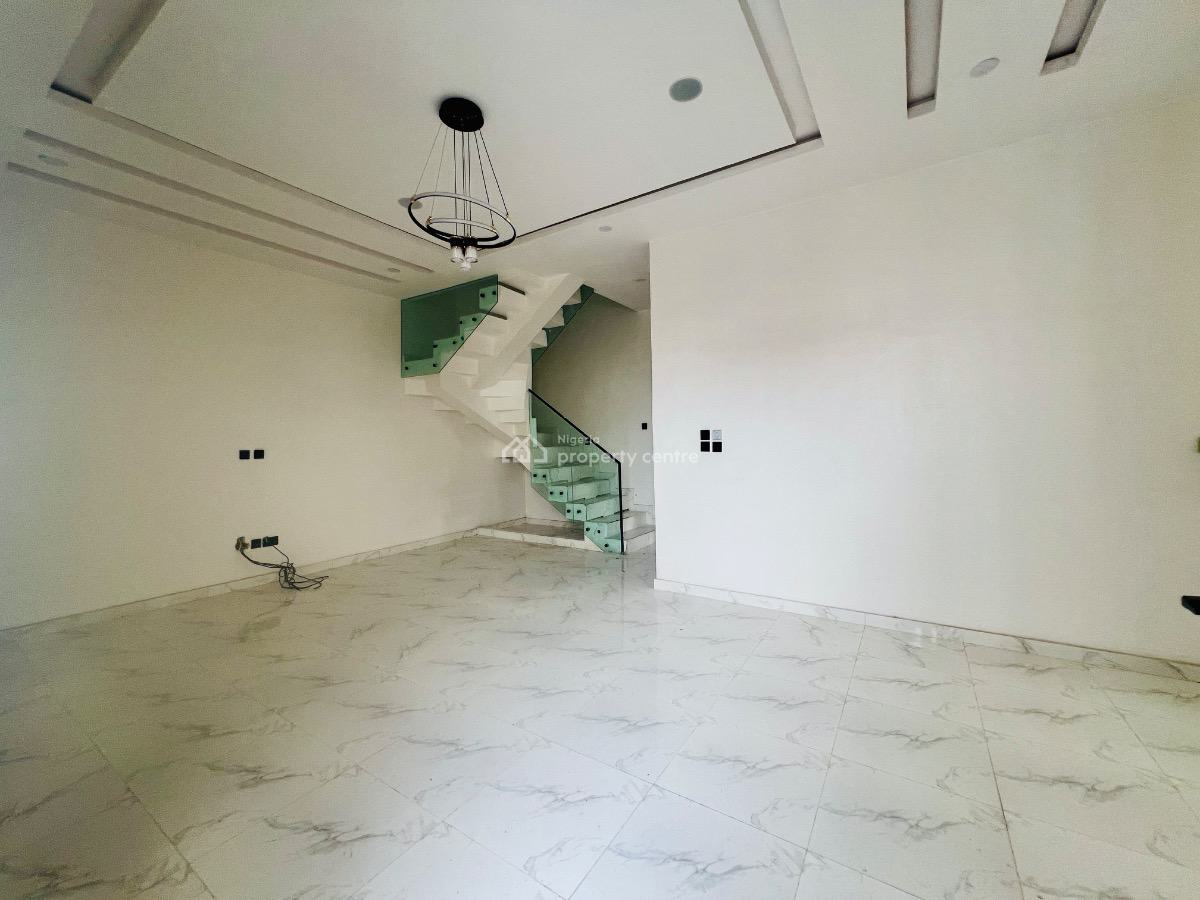 Newly Built 4 Bedroom Duplex in a Secure Estate, Sangotedo, Ajah, Lagos, Semi-detached Duplex for Sale