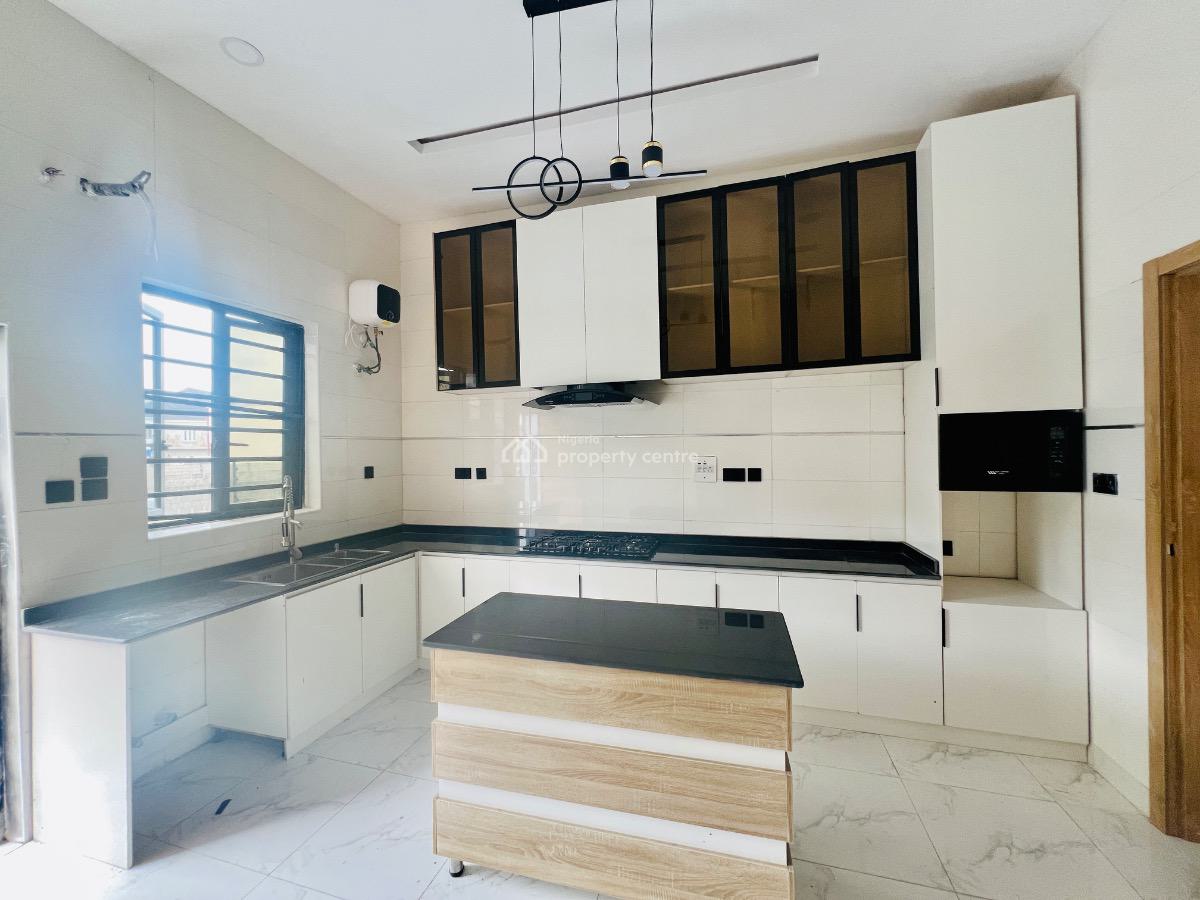 Newly Built 4 Bedroom Duplex in a Secure Estate, Sangotedo, Ajah, Lagos, Semi-detached Duplex for Sale