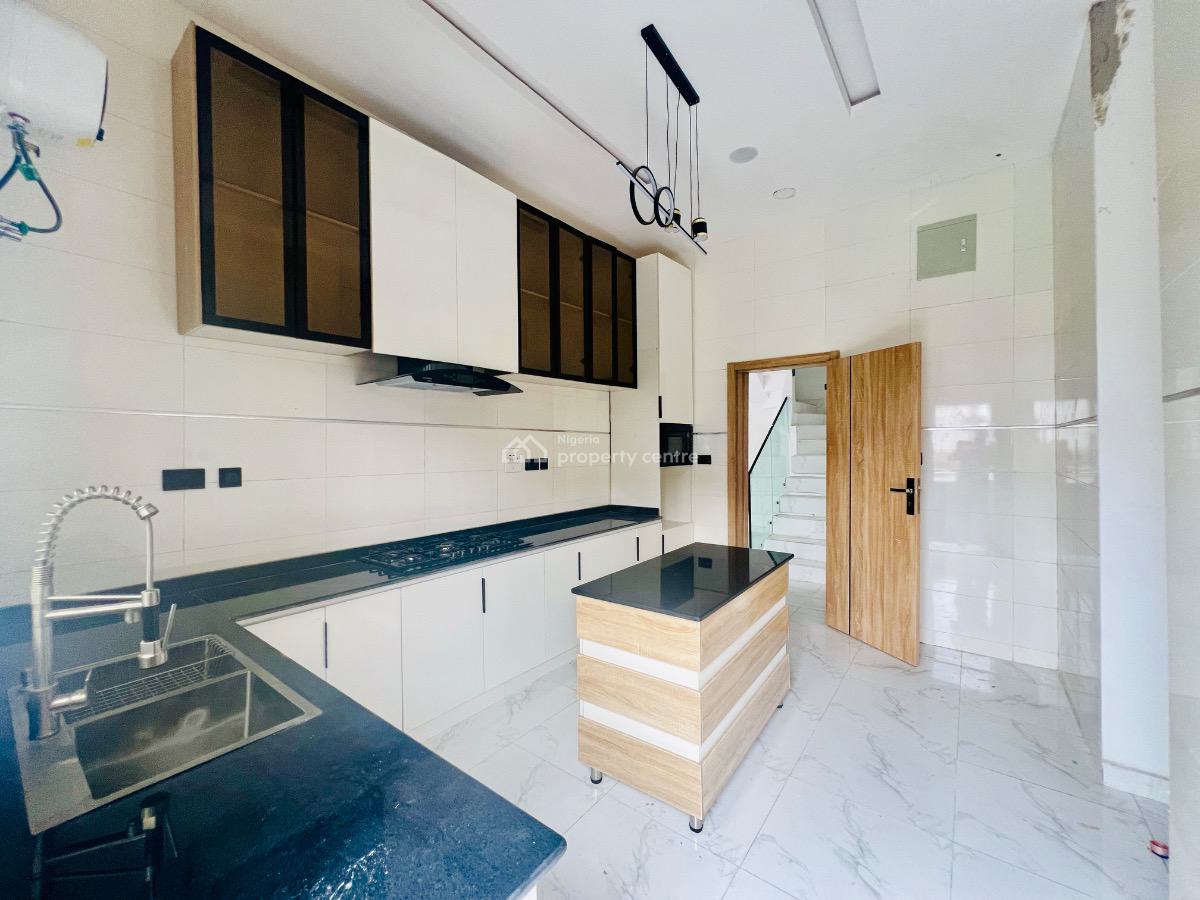 Newly Built 4 Bedroom Duplex in a Secure Estate, Sangotedo, Ajah, Lagos, Semi-detached Duplex for Sale