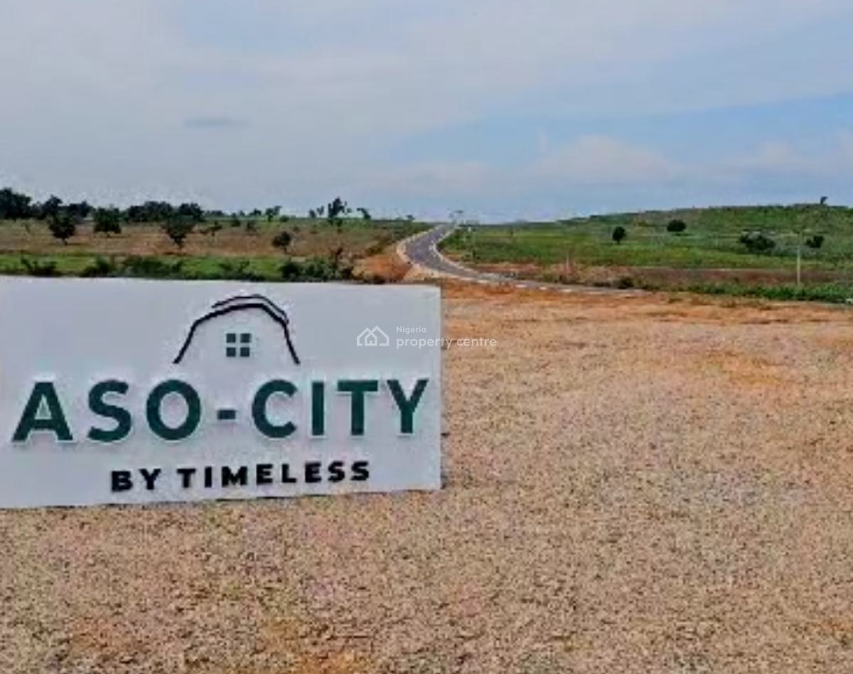 Land Measuring 500 Square Meter, Aso-city, Gwagwalada, Abuja, Residential Land for Sale