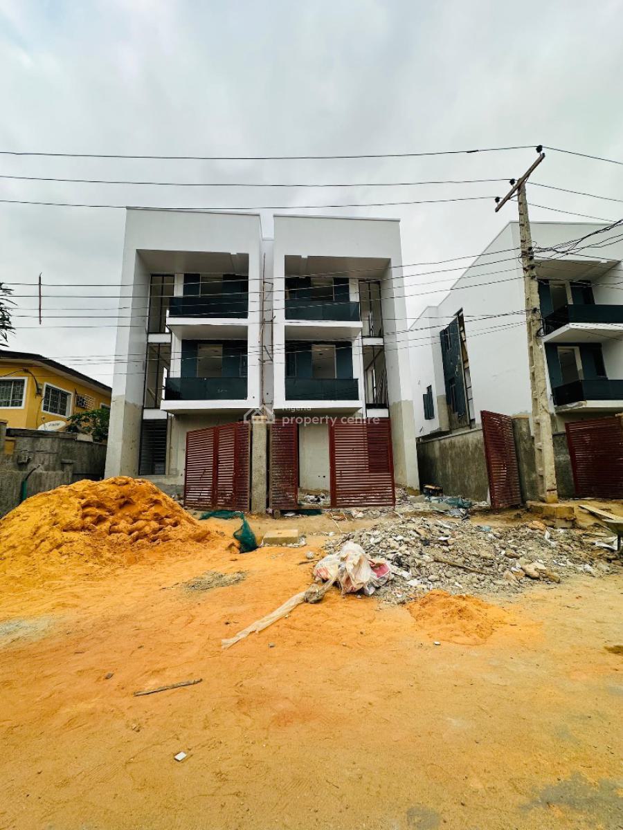 Brand New 4 Bedroom Semi Detached with Bq, Ikeja, Lagos, Semi-detached Duplex for Sale