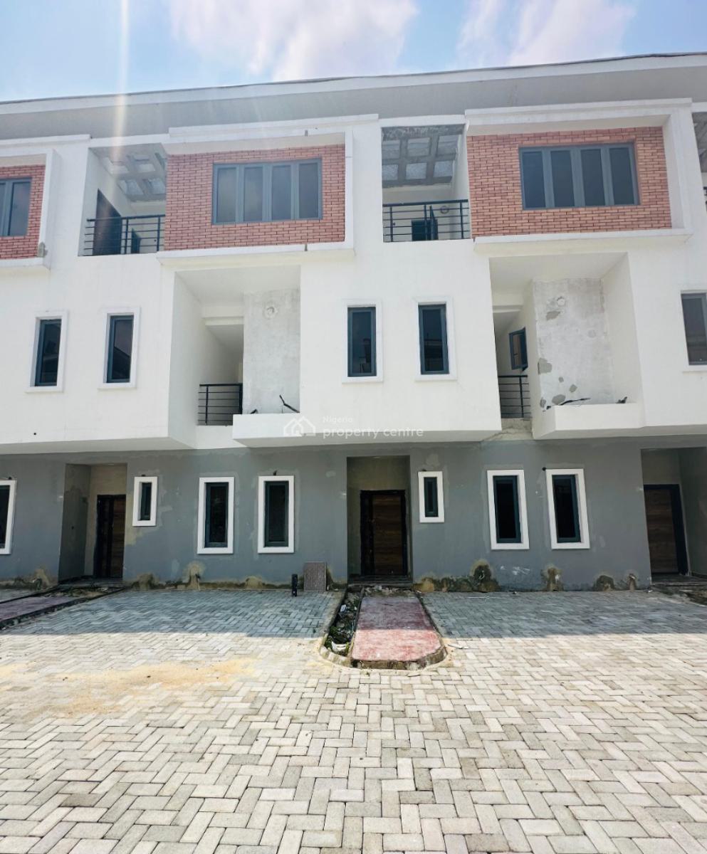 Finely Built 4 Bedroom Terraced with Bq., Ikate, Lekki, Lagos, Terraced Duplex for Sale